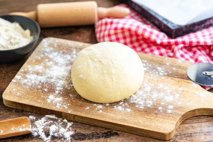 Pizzateig ohne Hefe