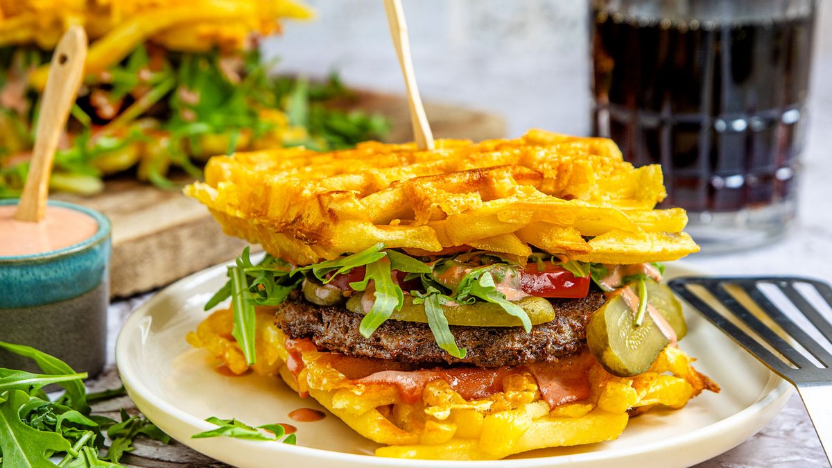 Pommes-Waffel | Rezept