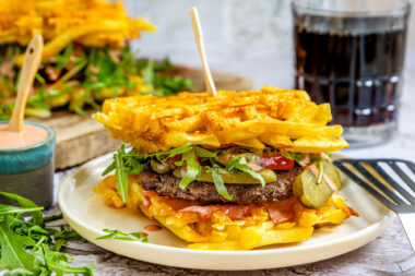 Pommes-Waffel