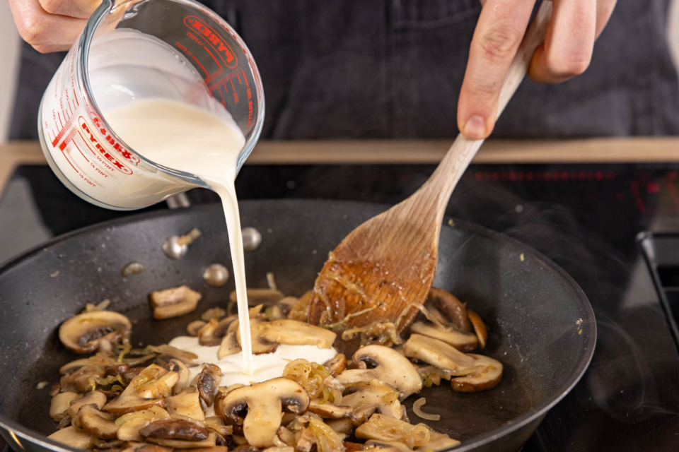 Rahmchampignons | Rezept