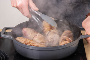 Rouladen anbraten