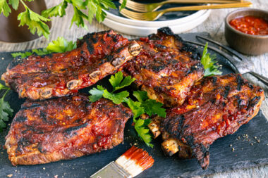 Schälrippchen vom Grill
