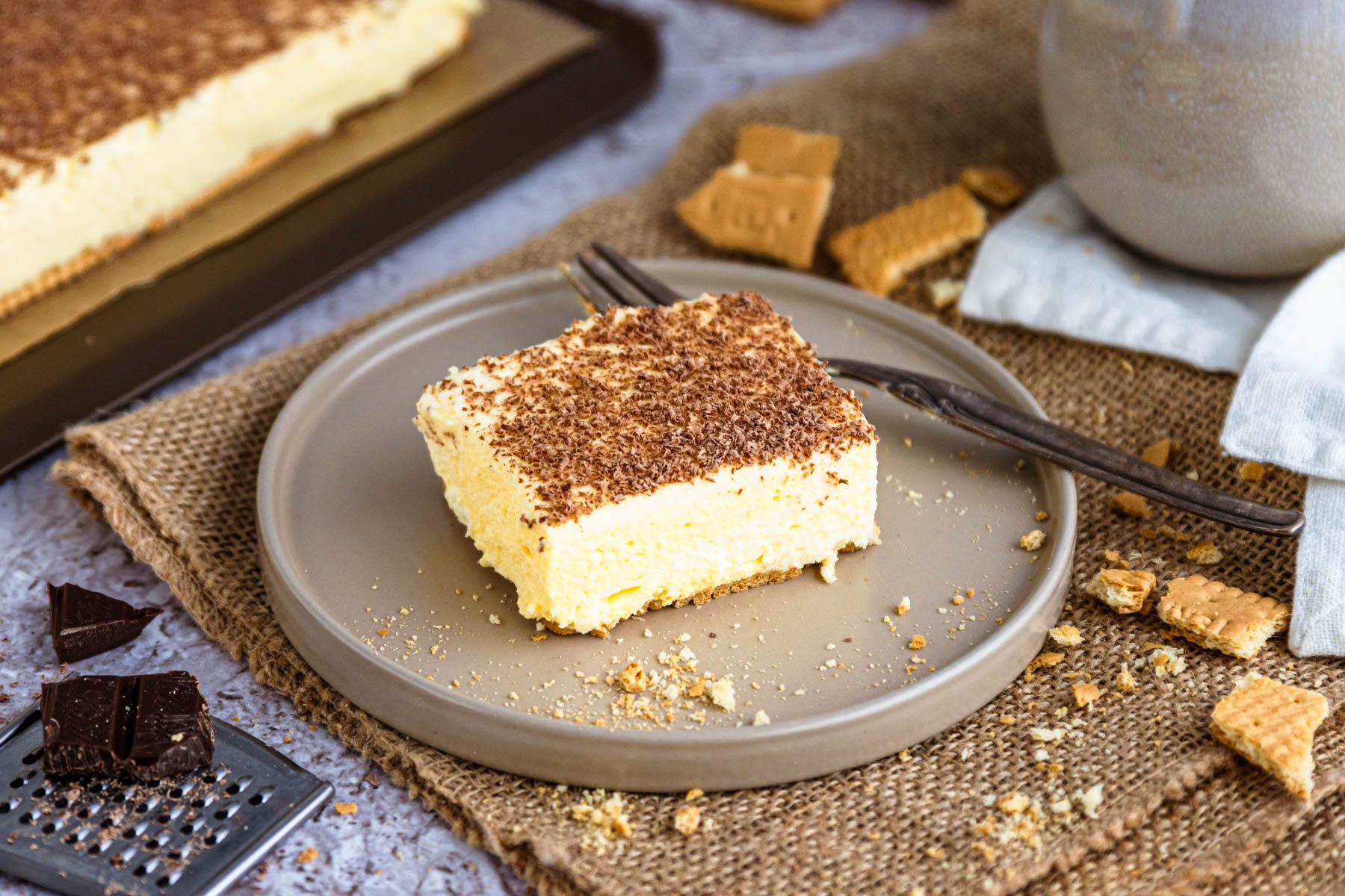 Schaumkuchen mit Paradiescreme: schnell & einfach ohne backen