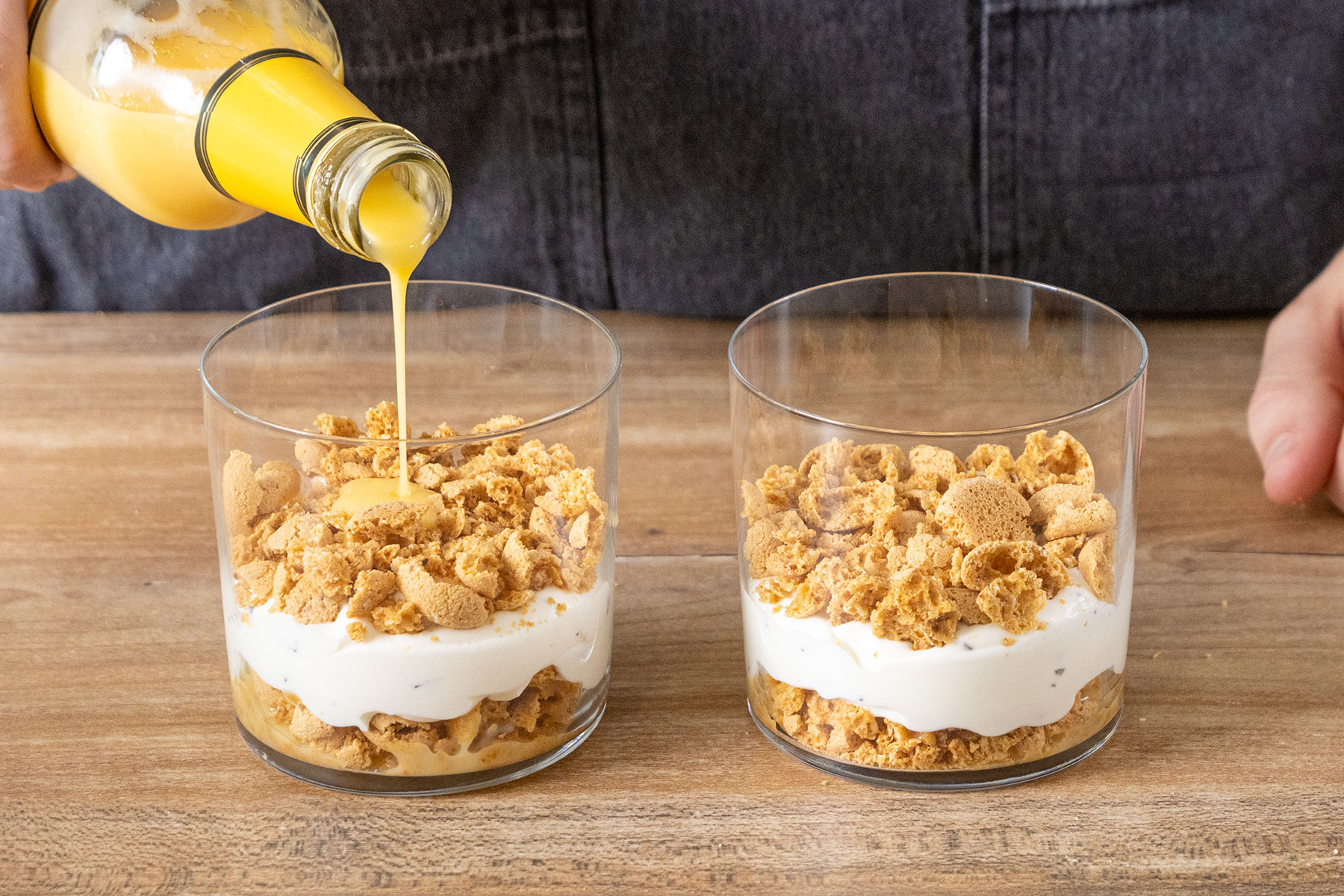 schoko dessert im glas schnell