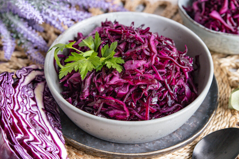 Türkischer Rotkohlsalat