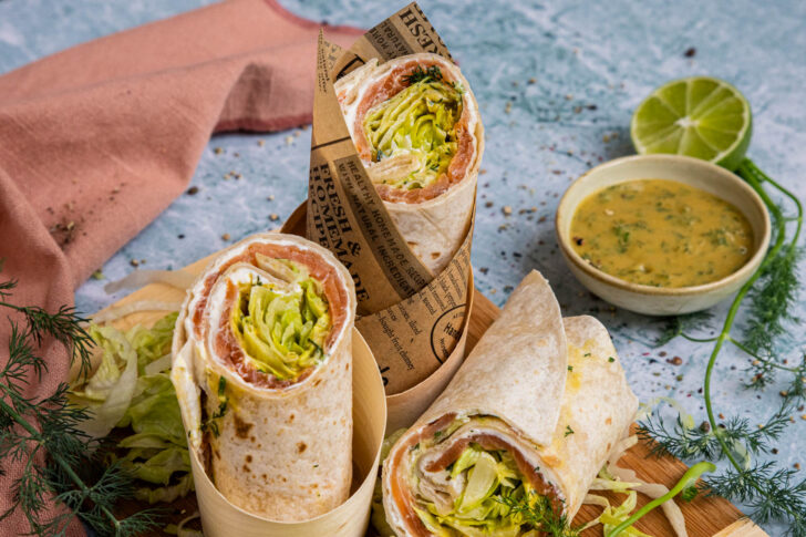 fertige Wraps