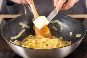 Butter dazugeben