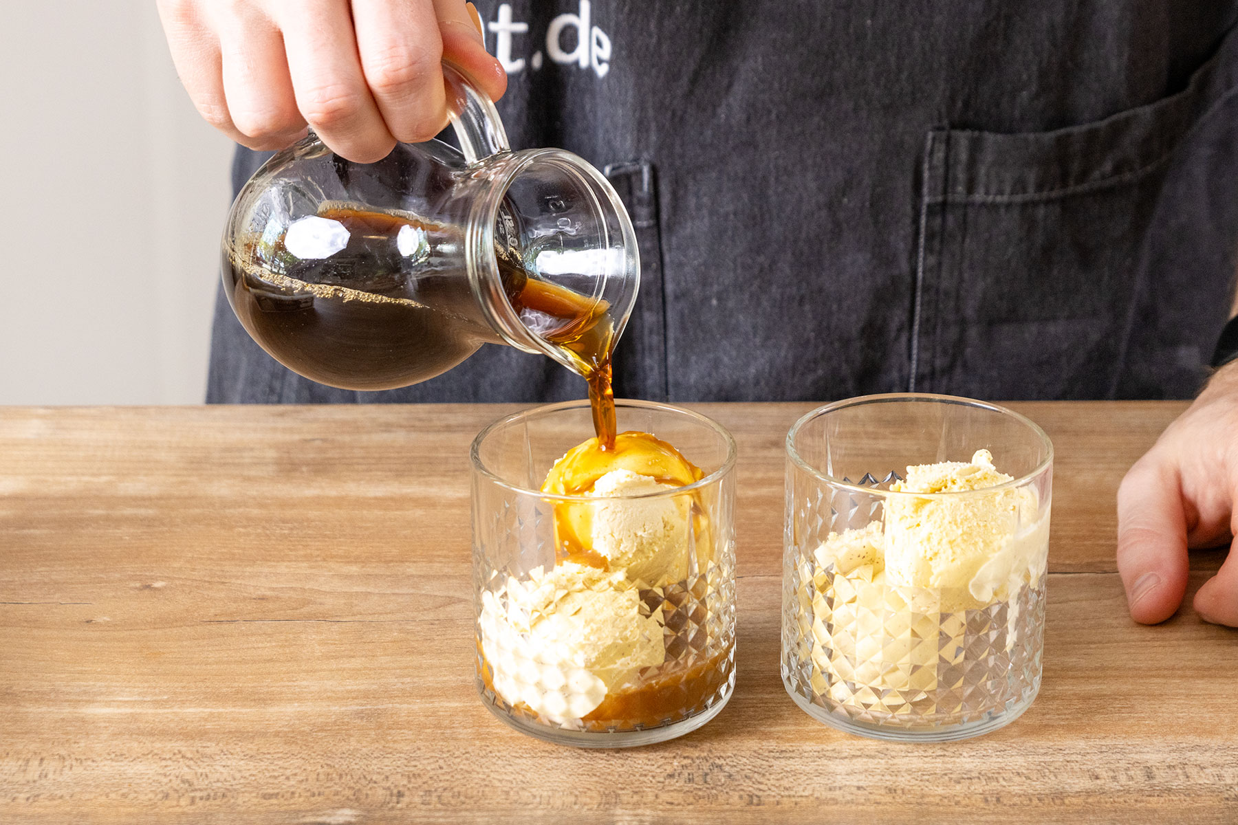Affogato al caffè | Rezept