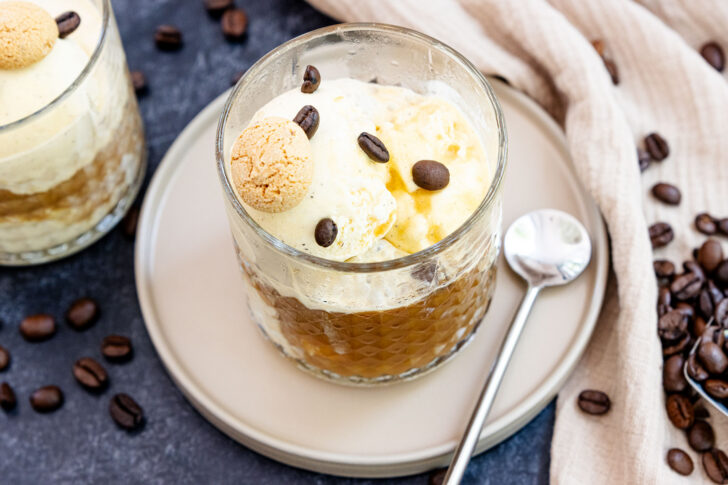 Affogato al caffè