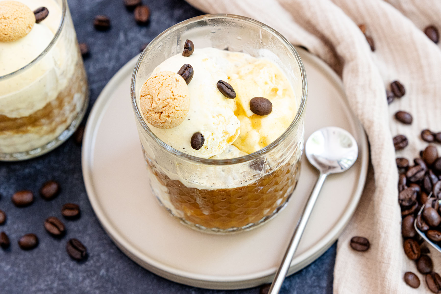 Affogato al caffè | Rezept