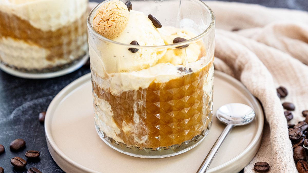 Affogato al caffè | Rezept
