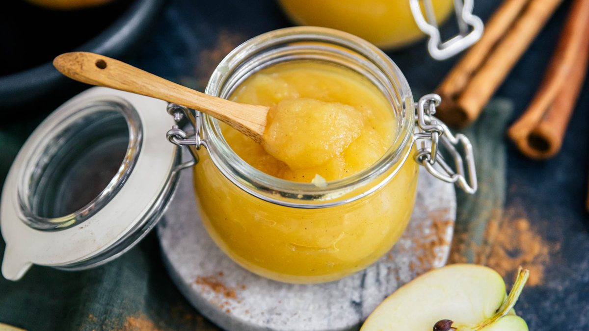 Apfelmus ohne Zucker | Rezept