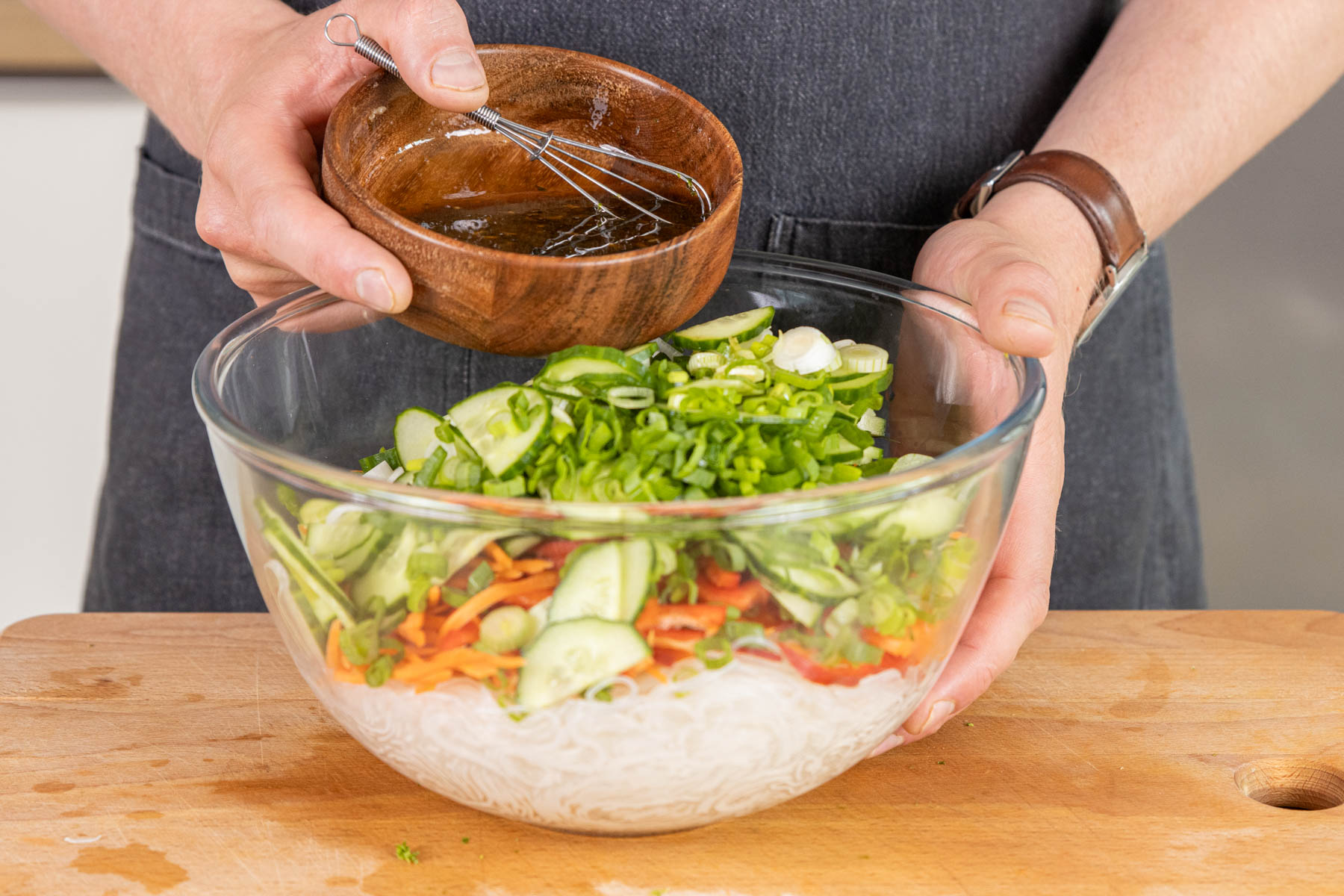 Asiatischer Glasnudelsalat | Rezept- eat.de