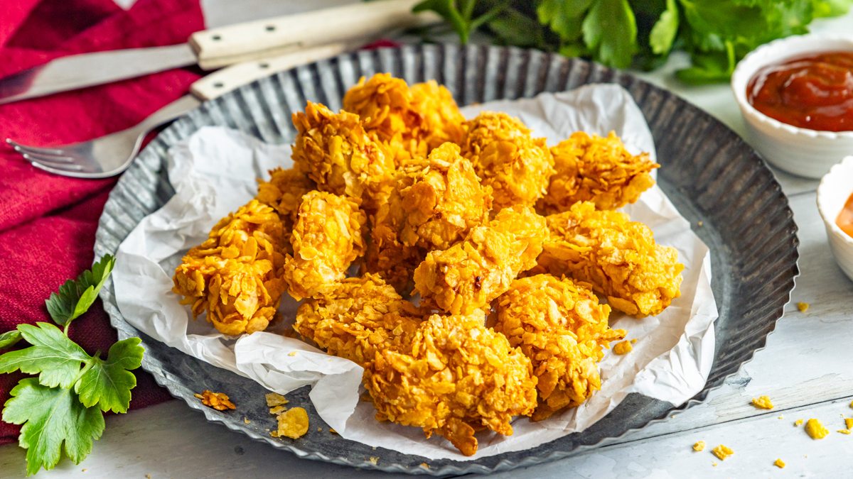 Chicken Nuggets in der Heißluftfritteuse