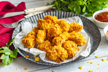 Chicken Nuggets in der Heißluftfritteuse