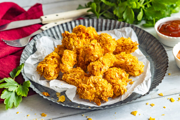 Chicken Nuggets in der Heißluftfritteuse