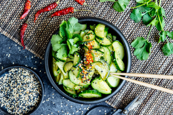 Chinesischer Gurkensalat