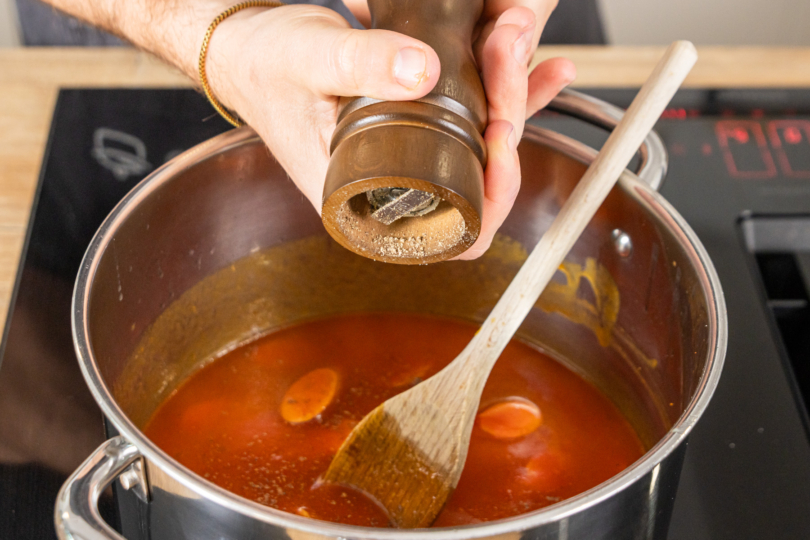 Currywursttopf pfeffern