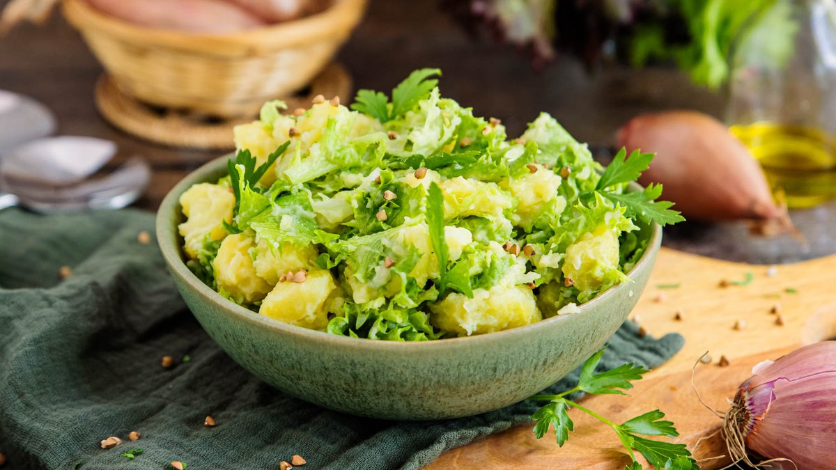 Endiviensalat mit Kartoffeln | Rezept- eat.de