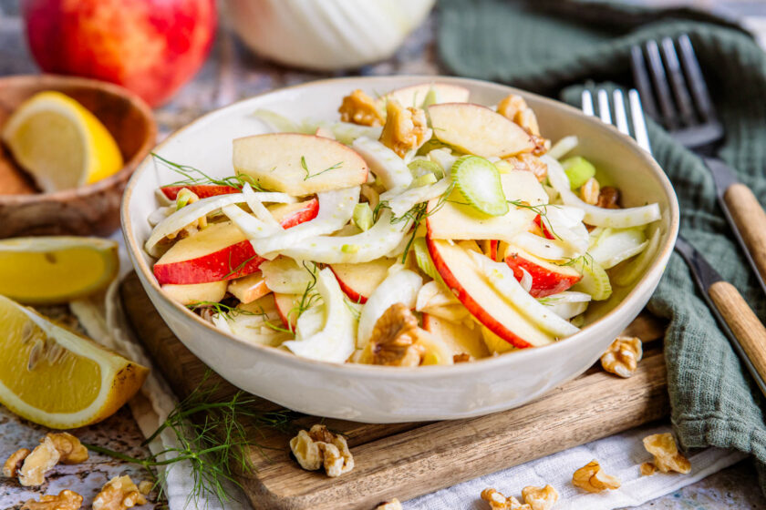 Fenchelsalat mit Apfel