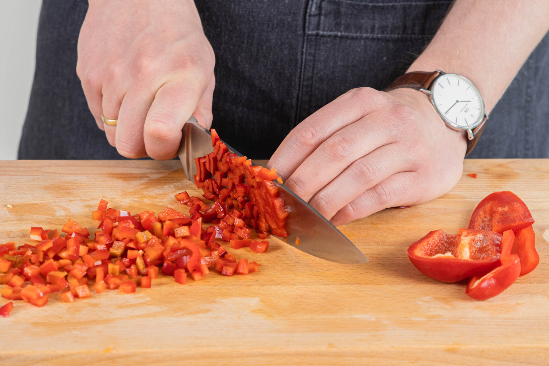 Gefüllte Spitzpaprika mit Schafskäse | Rezept Gefüllte Spitzpaprika mit Schafskäse | Rezept