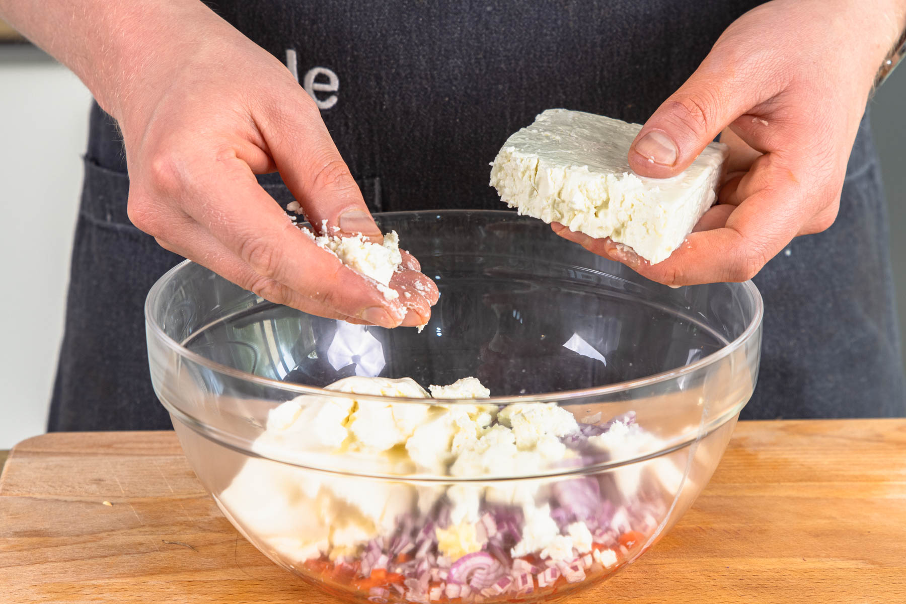 Gefüllte Spitzpaprika mit Schafskäse | Rezept