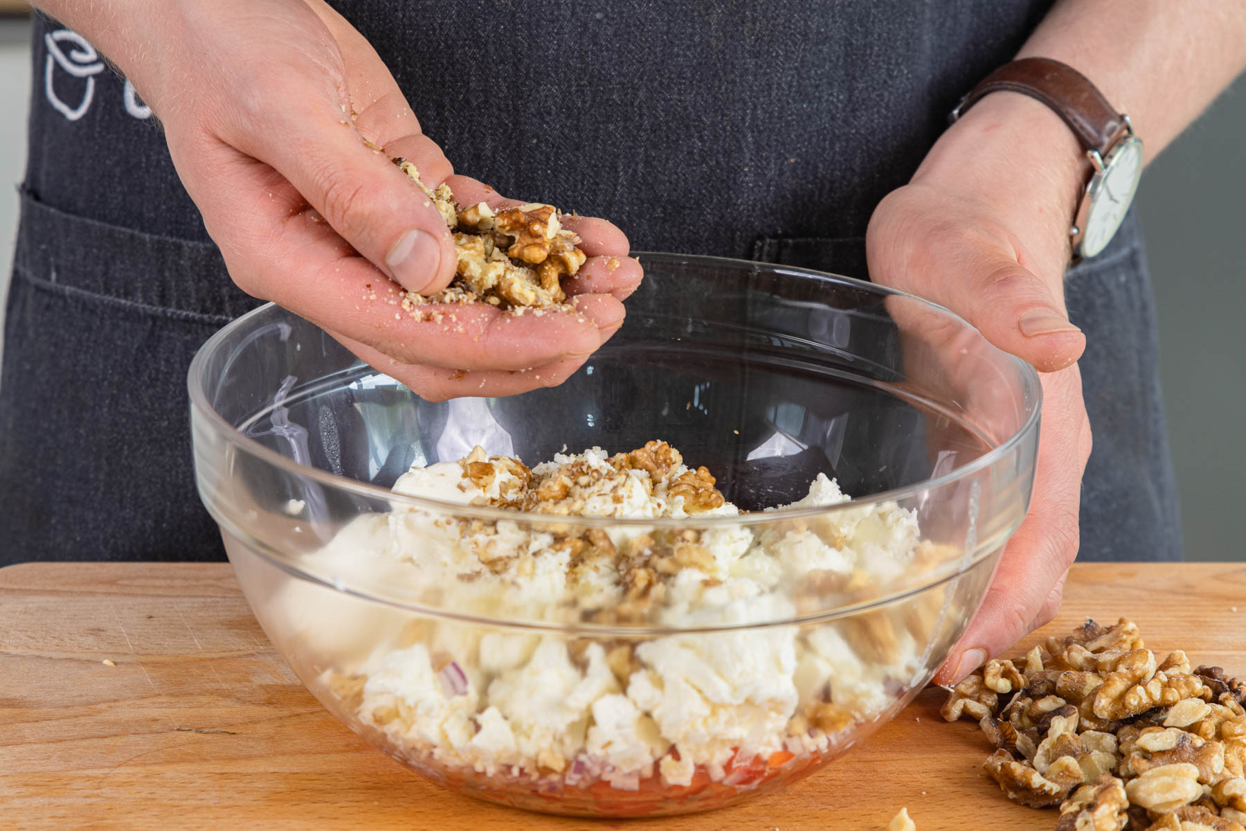 Gefüllte Spitzpaprika mit Schafskäse | Rezept