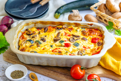 Gemüsekuchen Low Carb