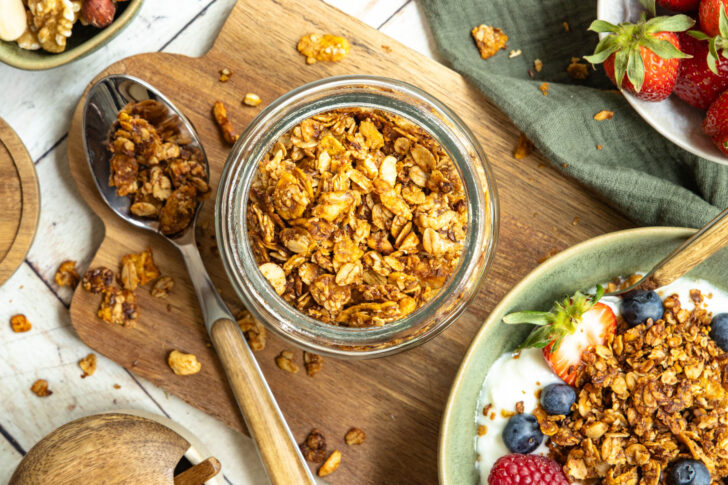 Granola ohne Zucker selber machen