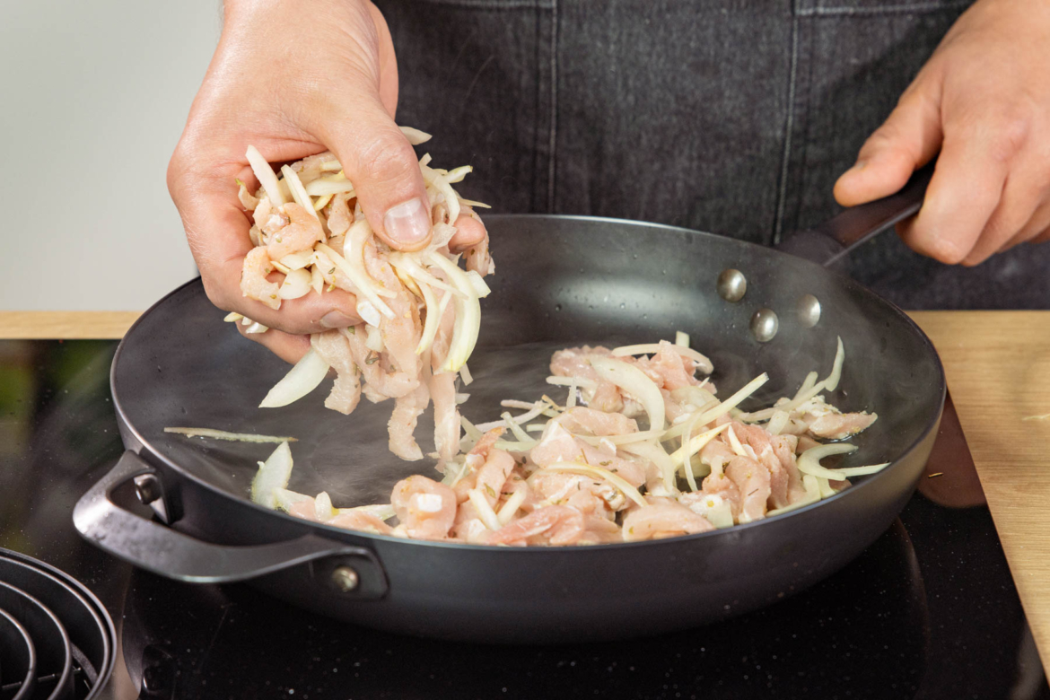 Gyrospfanne mit Reis | Rezept- eat.de