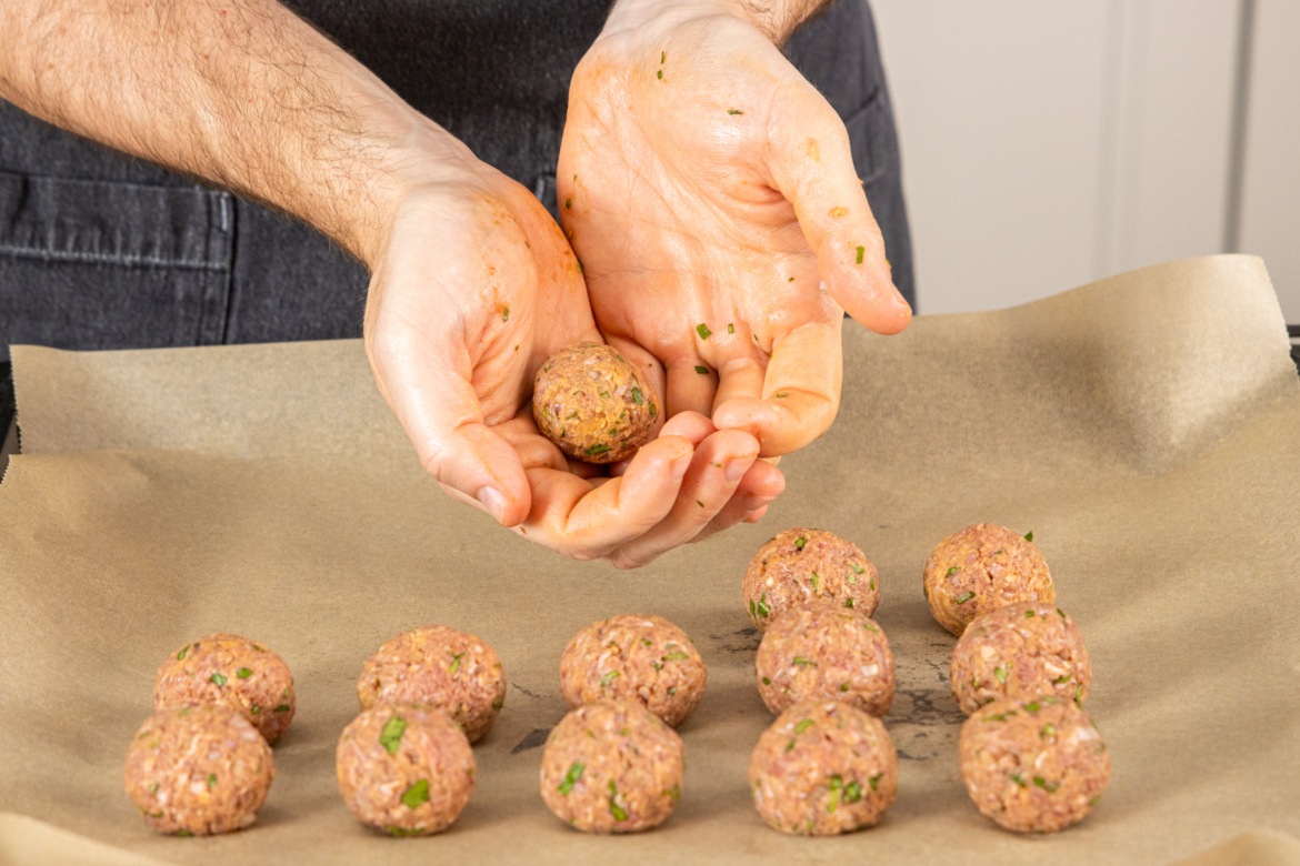 Hackbällchen aus dem Ofen | Rezept