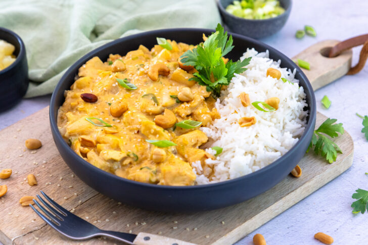 Hähnchencurry mit Ananas
