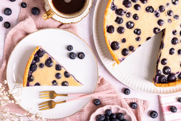 Heidelbeerkuchen Landfrauenart