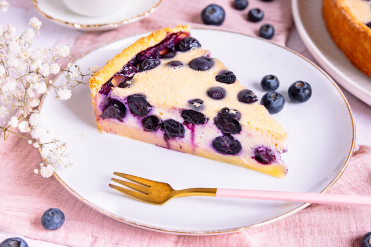Heidelbeerkuchen Landfrauenart