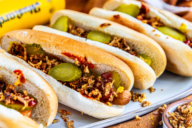 Hot Dogs aus dem Airfryer