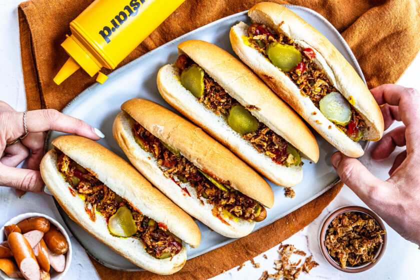 Hot Dogs aus dem Airfryer