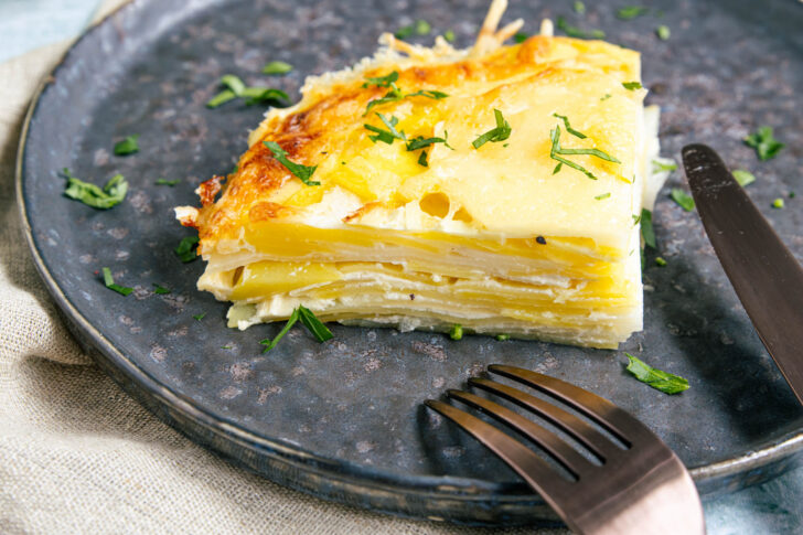 Kartoffel-Kohlrabi-Auflauf