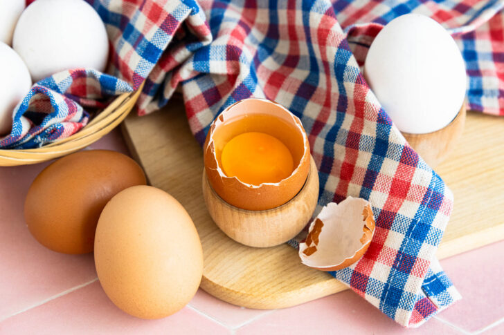 Eier sind noch genießbar, wenn sie das MHD überschritten haben