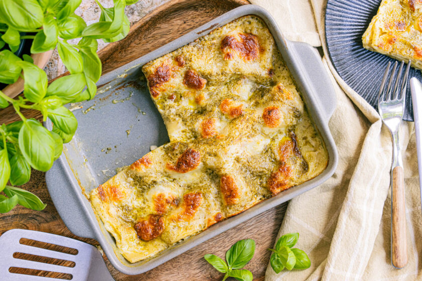 Pesto-Lasagne