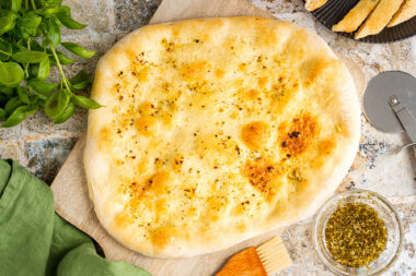 Pizzabrot wie beim Italiener
