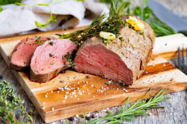 Rinderfilet im Ganzen braten