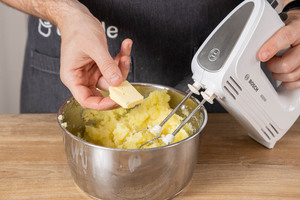Butter dazugeben