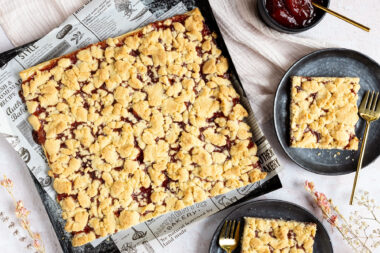 Schneller Blätterteigkuchen