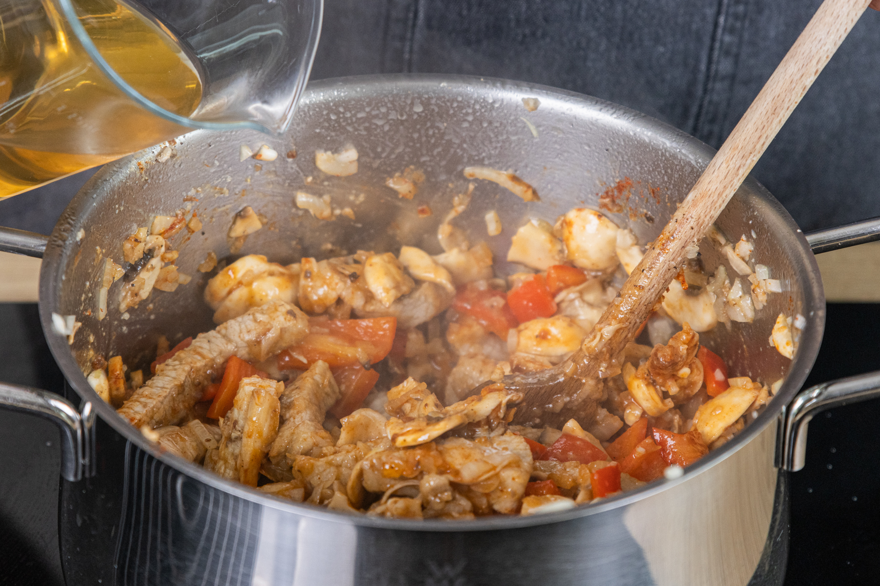 Schnitzeltopf: schnell &amp; einfach | Rezept