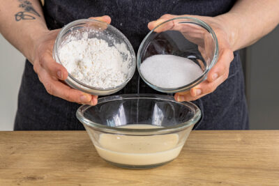 Puddingcreme vorbereiten