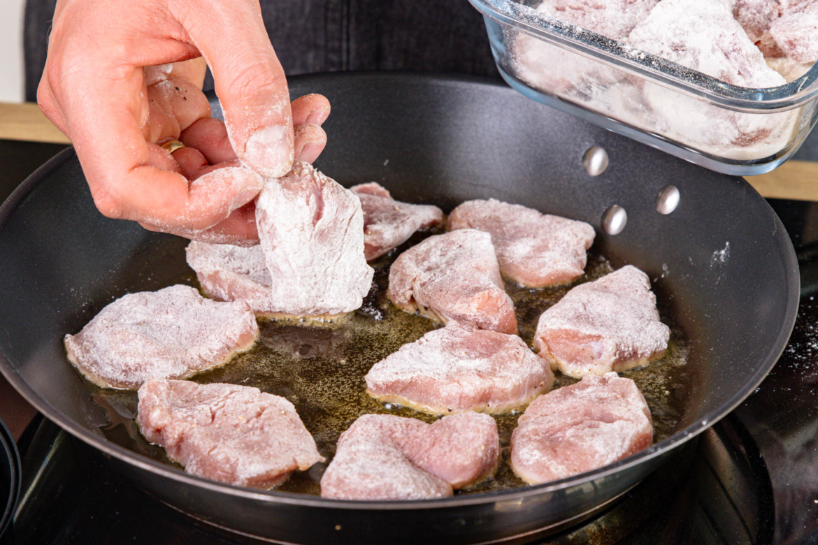 Schweinelendchen in Champignon-Rahmsauce | Rezept