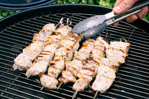 Souvlaki Spieße grillen