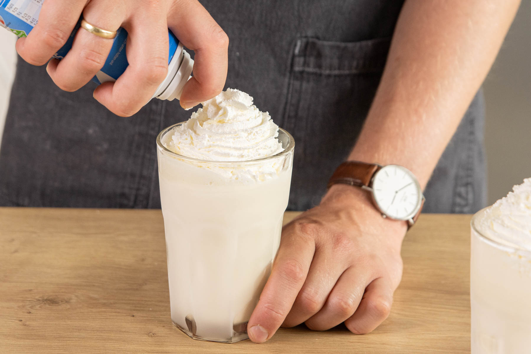 Vanille-Milchshake selber machen | Rezept