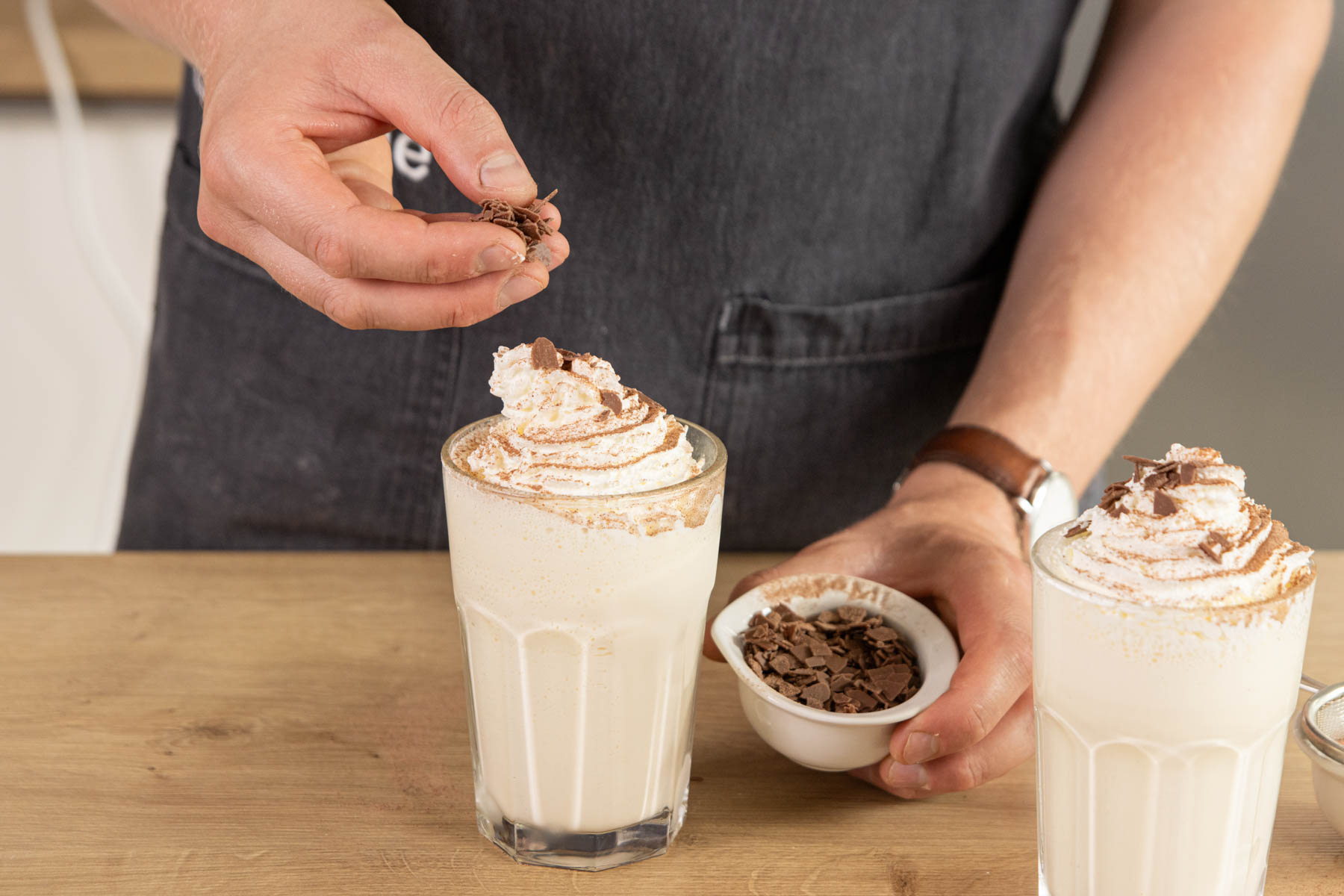 Vanille-Milchshake selber machen | Rezept