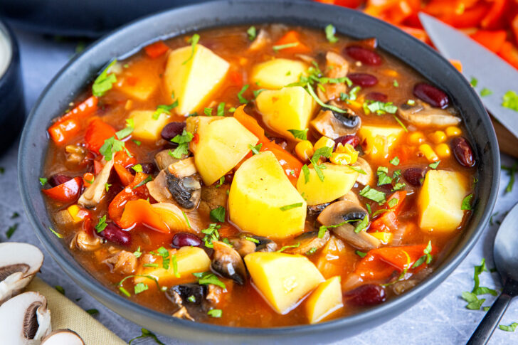 Vegetarische Ofensuppe